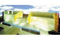 深圳市文化中心、图书馆幕墙钢结构（2001年，合作设计）